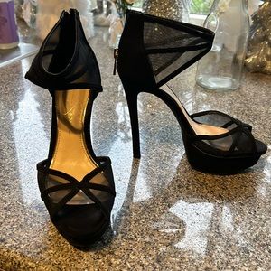 Jessica Simpson black heels. Size 6